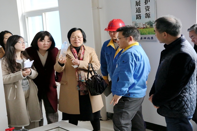 2019年3月8日，時(shí)任浙江省水利廳水資源管理處副調(diào)研員沈仁英蒞臨景興調(diào)研指導(dǎo)